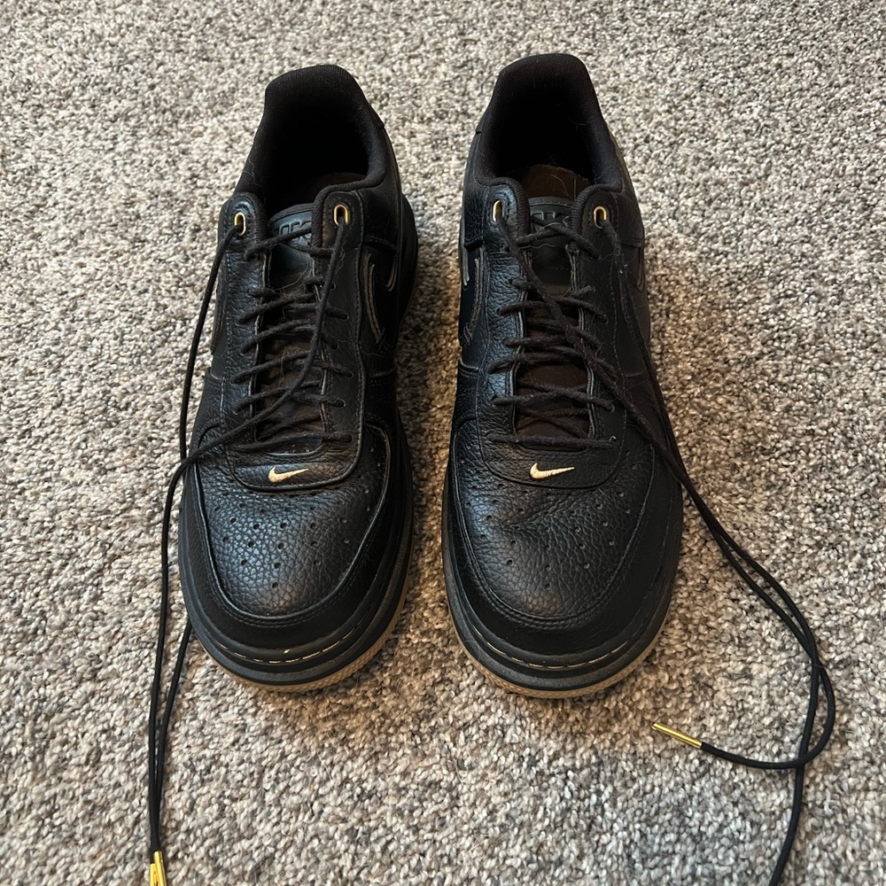 Nike Men's Black Air Force Ones
